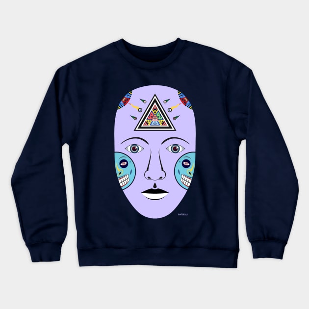 Rave Lavender Crewneck Sweatshirt by patrou